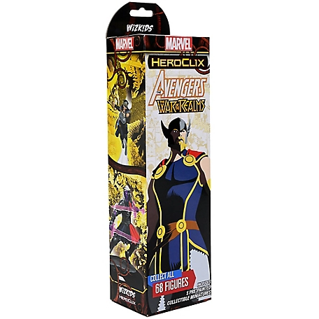 WizKids Games Marvel Heroclix: Avengers War of the Realms Booster - 5 Figures, 84805
