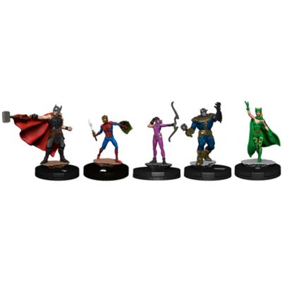 Image showing  Marvel Heroclix: Avengers War of the Realms Booster Figurine Set, 5 Figures