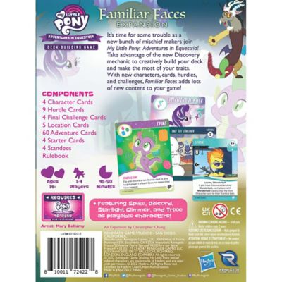 Image showing  My Little Pony: Adventures in Equestria Familiar Faces Expansion Deck-Building Game