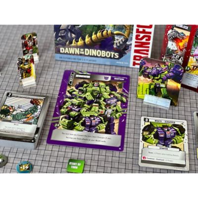 Image showing  Transformers Deck-Building Game: Dawn of the Dinobots Expansion, RGS02420