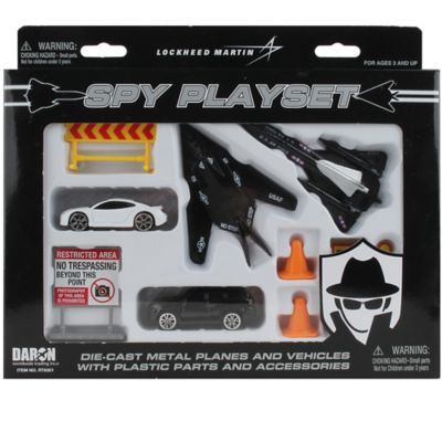 Daron Lockheed Martin: Die-Cast Planes, Vehicles, & Accessories Set, RT6301