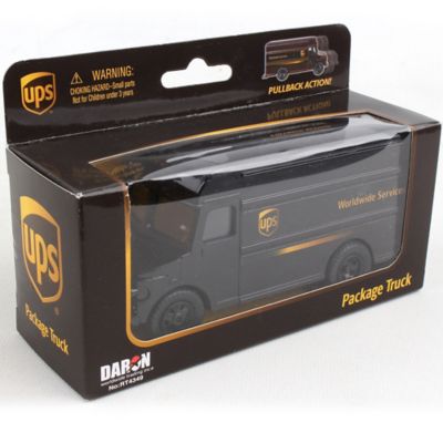 Image showing  UPS: Pullback Package Truck Toy