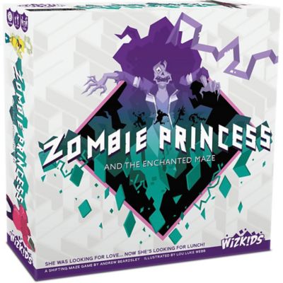 WizKids Games Zombie Princess and the Enchanted Maze - Wizkids, a Shifting Maze Game, 87514