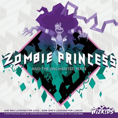 Image showing  Zombie Princess and the Enchanted Maze - Wizkids, a Shifting Maze Game, 87514