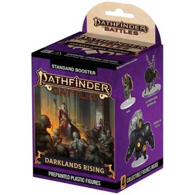 WizKids Games Pathfinder Battles: Darklands Rising Booster - 4 Miniatures, 97509