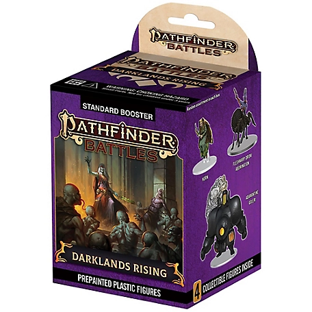 WizKids Games Pathfinder Battles: Darklands Rising Booster - 4 Miniatures, 97509