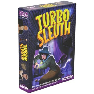 WizKids Games Turbo Sleuth - Wizkids, Puzzle Solving Game, Ages 10+, 2-8 Players, 20 Min