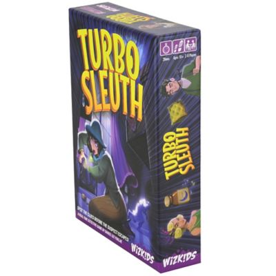 Image showing 6 th WizKids Games Turbo Sleuth - Wizkids, Puzzle Solving Game, Ages 10+, 2-8 Players, 20 Min