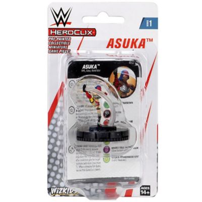WizKids Games WWE HeroClix Asuka Action Figure Expansion Pack Miniatures Game