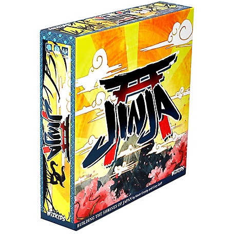 WizKids Games Jinja - Board Game, Build Shrines Across Japan, Ages 12+, 2-5 Players, 87536