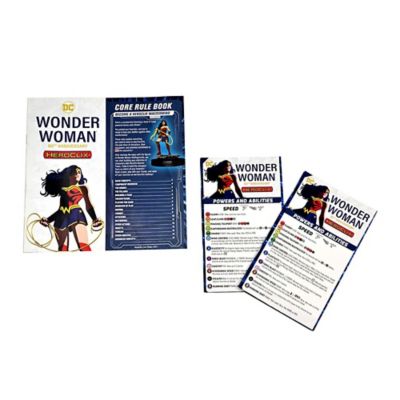 Image showing  DC Comics HeroClix Wonder Woman 80th Anniversary Miniatures Game, 2 Players, For Ages 14+
