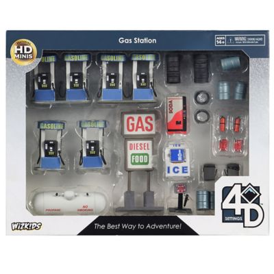 WizKids Games 4D Setting: Gas Station - Accessory, Tabletop RPG Accessory, 73924
