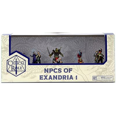 WizKids Games Critical Role: Npcs of Exandria - Set 1 - 10 Miniature Set, Pre-Painted, RPG, 74260