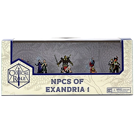 WizKids Games Critical Role: Npcs of Exandria - Set 1 - 10 Miniature Set, Pre-Painted, RPG, 74260