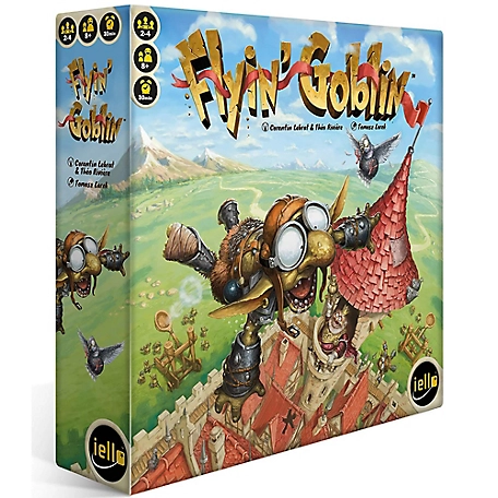 IELLO Flyin' Goblin Fantasy Dexterity & Launching Game, Ages 8+, 2-4 Players, 30 Min, 51664