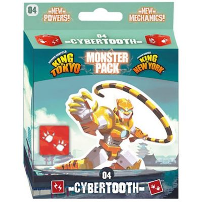 IELLO King of Tokyo: Monster Pack #4: Cybertooth Expansion pk., 51637