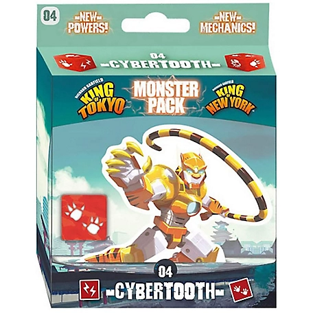 IELLO King of Tokyo: Monster Pack #4: Cybertooth Expansion pk., 51637