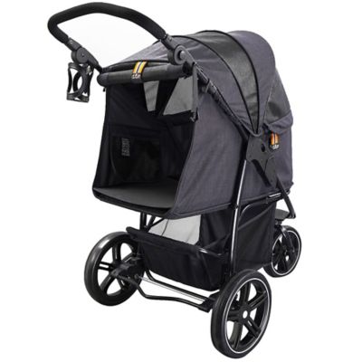 Image showing  3-Wheel Pet Stroller for Pets Up to 33 lb.