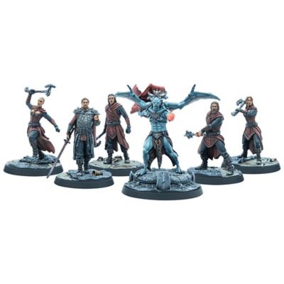 Image showing  The Elder Scrolls: Call to Arms - Vampire Core Set - 6 Unpainted Resin Figures, MUH0330303