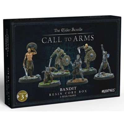 Modiphius The Elder Scrolls: Call to Arms - Bandit Core Set - 6 Unpainted Resin Figures, MUH0330305