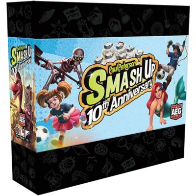 Alderac Entertainment Group Smash Up: 1th Annivesary Set - Board Game, Aeg, Ages 8+, 2-4 Players, 30-60 Min, AEG5518