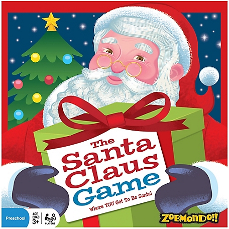 Zobmondo The Santa Claus Game!! Great Christmas Board Game for Boys and Girls, 63300-1