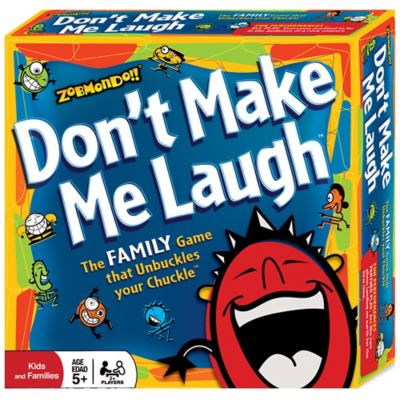 Zobmondo Don't Make Me Laugh! By Zobmondo!! Silly charades party game, 63500-1