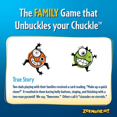 Image showing 5 th Zobmondo Don't Make Me Laugh! By Zobmondo!! Silly charades party game, 63500-1