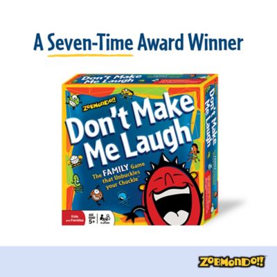 Image showing 6 th Zobmondo Don't Make Me Laugh! By Zobmondo!! Silly charades party game, 63500-1