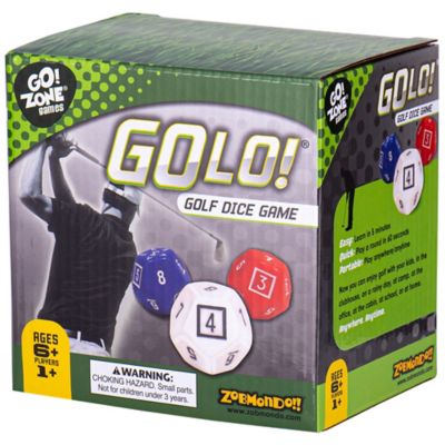 Zobmondo GoLo Golf Dice Game by Zobmondo!! for families and kids, 51000-1