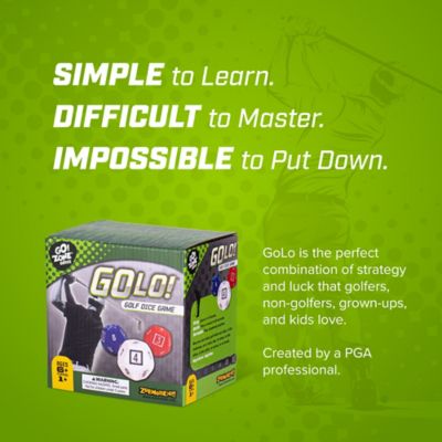 Image showing  GoLo Golf Dice Game by Zobmondo!! for families and kids, 51000-1