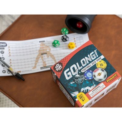 Image showing 7 th Zobmondo GoLong Football Dice Game!! Fun Football Math Dice Game, 53000-1