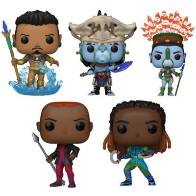 Funko Pop! Marvel: Black Panther Wakanda Forever Namor, Attuma, Namora, Okoye, Nakia, 701FU