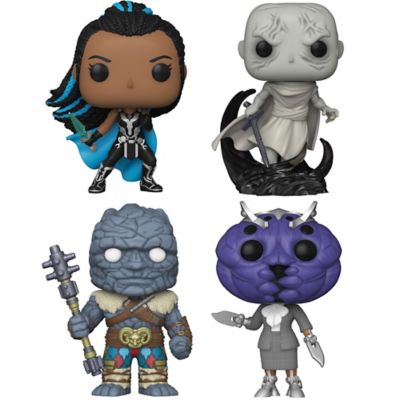 Funko Pop! Marvel Studios': Thor: Love And Thunder Valkrie, Gorr, Korg, Miek, 704FU