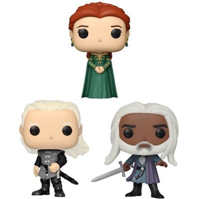 Funko Pop! TV: House of The Dragon Alicent Hightower, Daemon Targaryen, Coryls Velaryon, 708FU