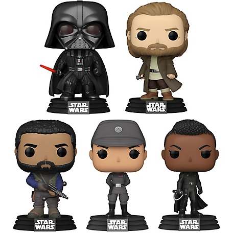 Funko Pop! STAR WARS: Obi-Wan Kenobi Darth Vader, Obi-Wan Kenobi, Kawlan Roken, Tala Durith, Reva, 713FU
