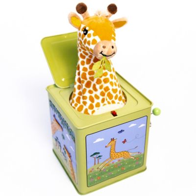 Jack Rabbit Creations Vintage Tin Toy Giraffe Jack in the Box - Jack Rabbit Creations, 970