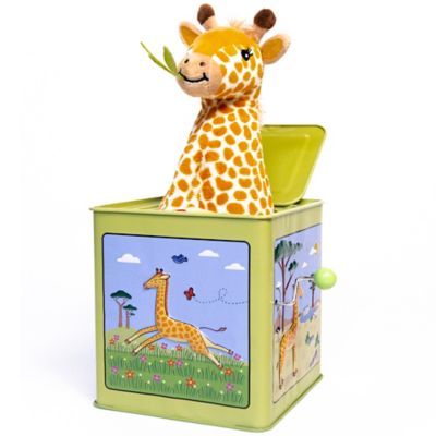 Image showing  Vintage Tin Toy Giraffe Jack in the Box