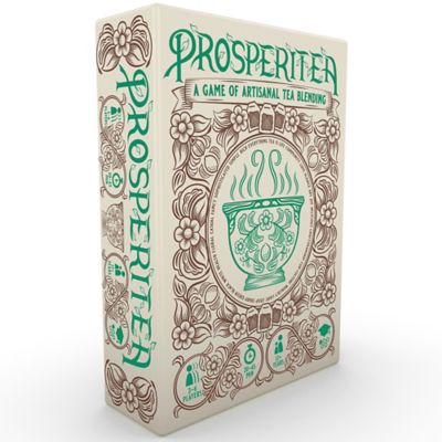 Mentha Games Prosperitea - A Game of Artisinal Tea Blending, Co-opetition Game, Ages 12+, 3-6 Players, 20-45 Min