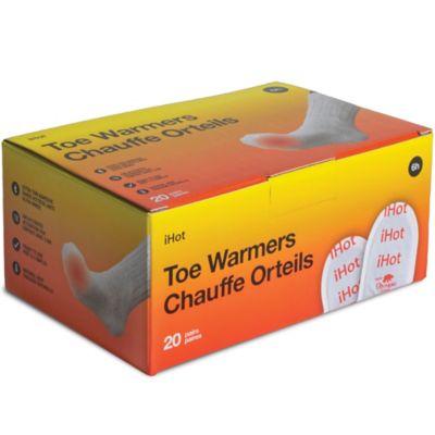 Olympia Ihot: Toe Warmers:20 pk., Air Activated, Up to 11 Hours of Heat, 31800HOT