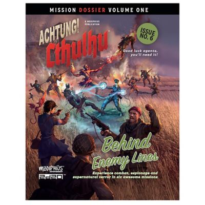 Modiphius Achtung! Cthulhu 2D20: Mission Dossier 1 - Behind Enemy Lines, MUH0010203