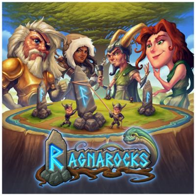 Grey Fox Games Ragnarocks - 2-Player Area Control Game, Ages 10+, GFG47774