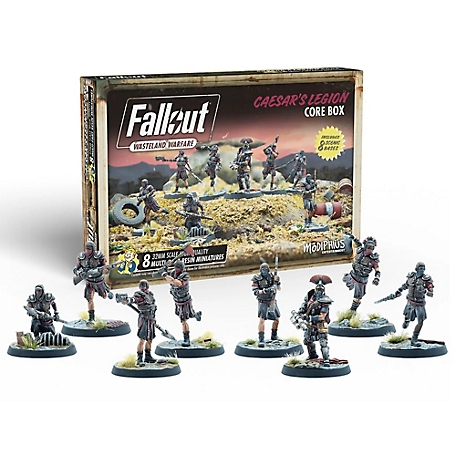 Modiphius Fallout Wasteland Warfare: Caesar's Legion Core Box - 8 Figure Set, Rpg, MUH052148
