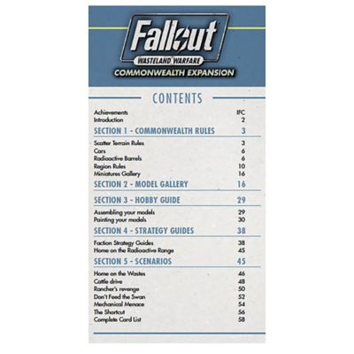 Image showing  Fallout Wasteland Warfare: the Commonwealth Rules Expansion, MUH052217