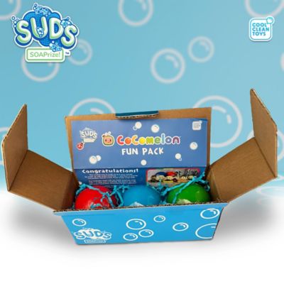 Image showing  CoComelon SUDs SOAPrize Fun Pack - 3pk Skipper JJ, Shark JJ, & Ballerina CeCe, 8889