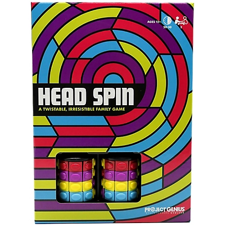 Project Genius Head Spin Fidget-Spinner Game, Ages 12+, SG017