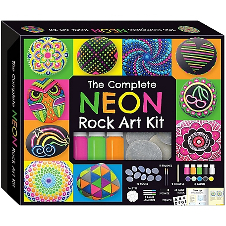 Craft Maker Glow In The Dark Rock Painting - DIY Box Set For Adults at  Tractor Supply Co.