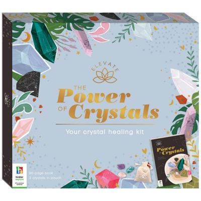 Hinkler Elevate - the Power of Crystals Kit - Spirituality for Adults - Crystals Included, 9781488945939