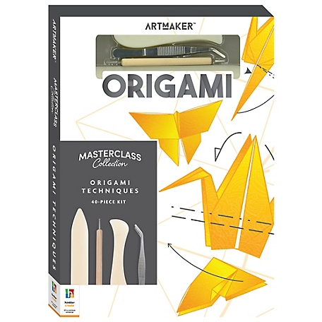 Hinkler Art Maker Masterclass Collection: Origami Techniques Kit - Beginner to Advanced Origami, 9781488945847