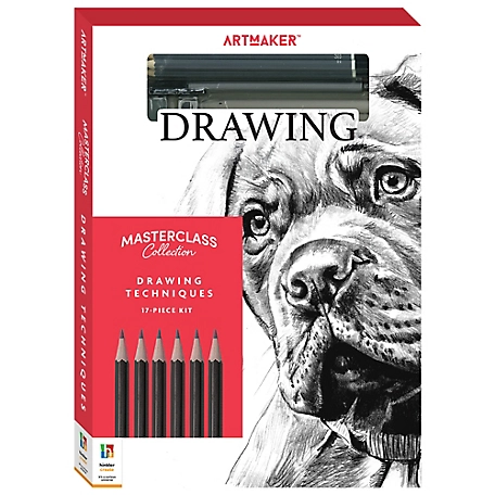 Hinkler Art Maker Masterclass Collection: Drawing Techniques Kit - Adults Drawing Kit, 9781488924934